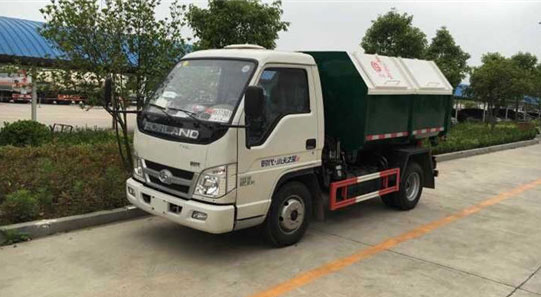 3方福田時代鉤臂垃圾車圖片 3方福田時代鉤臂垃圾車圖片