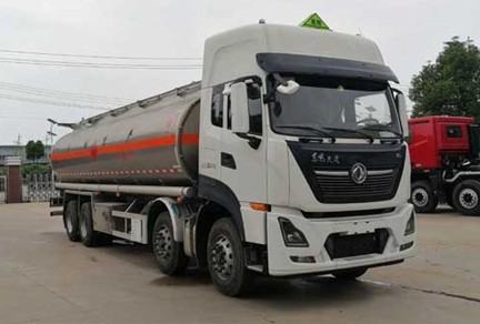 國六東風(fēng)天龍前四后八鋁合金油罐車圖片 國六東風(fēng)天龍前四后八鋁合金油罐車圖片