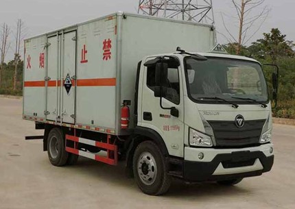 國六福田瑞沃腐蝕性物品廂式運輸車 國六福田瑞沃腐蝕性物品廂式運輸車