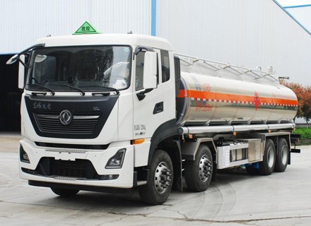 國六東風天龍25.6方雙倉油罐車 國六東風天龍25.6方雙倉油罐車