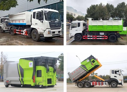 國六東風(fēng)天錦小三軸勾臂垃圾車 國六東風(fēng)天錦小三軸勾臂垃圾車