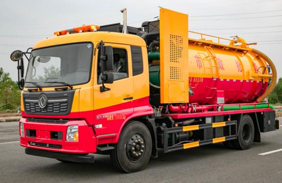 國六東風天錦15方清洗吸污車 國六東風天錦15方清洗吸污車