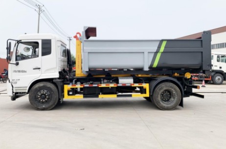 東風(fēng)天錦勾臂垃圾車4700軸距_HDW5182ZXXD6型車廂可卸式垃圾車 東風(fēng)天錦勾臂垃圾車4700軸距_HDW5182ZXXD6型車廂可卸式垃圾車