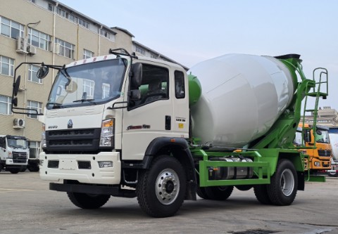 中國重汽豪沃4*2單橋攪拌車_7.5方混凝土攪拌車 中國重汽豪沃4*2單橋攪拌車_7.5方混凝土攪拌車