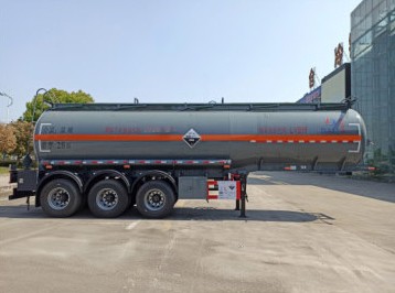 化工液體半掛運(yùn)輸車_DLQ9402GFWA型腐蝕性物品罐式運(yùn)輸半掛車 化工液體半掛運(yùn)輸車_DLQ9402GFWA型腐蝕性物品罐式運(yùn)輸半掛車